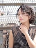 クセを活かした大人ショート☆ 文京区/茗荷谷/カット/パーマ