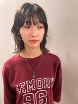 スワッグ(Swag)&nbsp;ミディアムウルフ♪インナーカラー◎