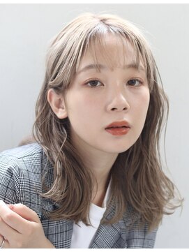 テラスコード(TERRACE CODE) ミルクティーベージュ　うる艶髪アンニュイロング