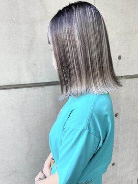 クリアーオブヘアー 栄南店(CLEAR of hair) インナーカラー×ボブ