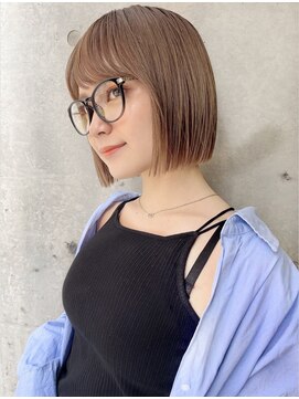 ロンド 銀座(Lond) 【春日美月】ぷつっと★切りっぱなしボブ