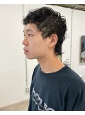 ショートウルフ　ウルフカット