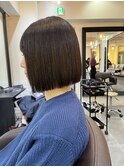 20代30代40代/ボブ/ミニボブ/髪質改善ストレート［溝の口］