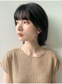 ボブ　レイヤーボブ　前髪　原宿　表参道　渋谷
