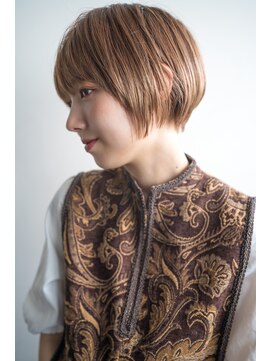 スミス 秋葉原(Smith) マッシュショート/大人ショート/20代30代/オリーブベージュ