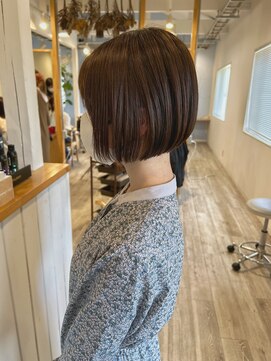 ジジ フィーカ 佐野(Gigi fika) シンプルボブ