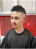 YS STILE.束感ショート.波巻き.ハイライト.マッシュパーマ120