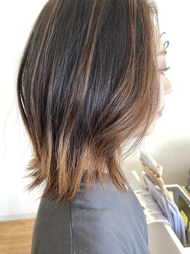 ヘアーライフ コラボ(hair life Colabo) ショートバレイヤージュ