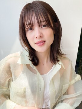 ソア 渋谷(soar) チョコレートカラー/縮毛矯正/小顔前髪/くびれ/大人ガーリー