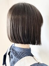 フレイムスヘアデザイン(FRAMES hair design) シンプルボブ×グレージューカラー