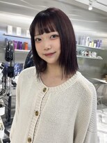 ゼスト 八王子店(ZEST) カシスラベンダー/透明感カラー【佐々木麻衣】