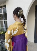 卒業式 ヘアセット