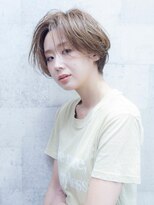 ジェニーバイメノン(JENNIE by Menon)&nbsp;ショートボブ　前髪　レイヤーカット　イメチェン