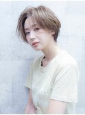 ショートボブ 前髪 レイヤーカット イメチェン