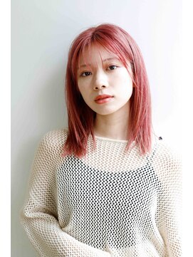 ビクトヘアー(Vict hair) ピンクカラーミディアム（練馬/大泉学園/石神井公園）