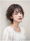 《Lumi hair》ショートウルフ×パーマ ¥13900