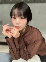 ユーフォリア 新宿店(Euphoria) コントラストハイライトくびれショートマッシュショート前髪あり