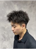 スパイキーパーマ　スパイキーショート