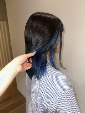 クリアー オブ ヘアー 藤が丘店(clear OF HAIR) インナーブルー☆
