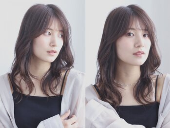 エクリジユウガオカ(equri Jiyugaoka)の写真/【上品な透明感カラーでこなれ感を】貴女の魅力を引き出す魔法の水素カラーでケアしながらカラーを楽しむ◎