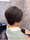 ショートヘアショートボブ