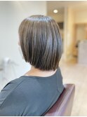 大人女性の美髪ボブ　/ヘッドスパ/髪質改善/白髪ぼかし
