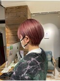 暗めカラー/グランマッシュ[レイヤーカット/髪質改善/銀座]
