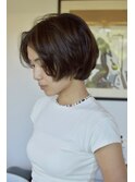 《e's イーズ鎌倉》大人可愛い丸み/マッシュショート/骨格カット