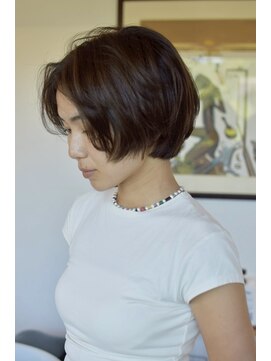 イーズ 鎌倉(e's) 《e's イーズ鎌倉》大人可愛い丸み/マッシュショート/骨格カット