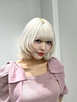 エゴ 池袋(EGO) ホワイトブロンド/抜きっぱなしホワイト/ウルフカット