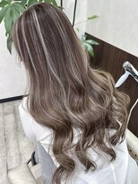 ベルヘアーデザイン 堺東(Belle hair Design)&nbsp;ハイライトレイヤーカットイルミナカラー20代30代40代堺東