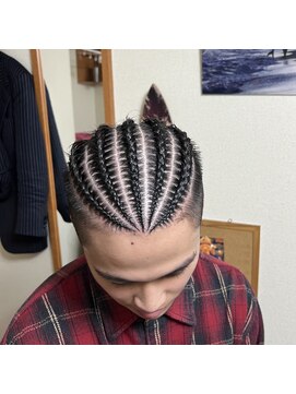 ノーム 横浜(NORM) 地毛コーンロウ 5本!!