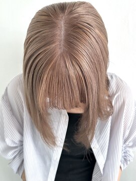 ミルクティー/ベージュ/透明感カラー