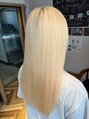 セピアージュ トロワ(hair beauty clinic salon Sepiage trois)&nbsp;ブリーチのみホワイトカラーと髪質改善でサラサラ髪に！