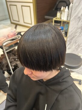 メンズ縮毛矯正　杉田