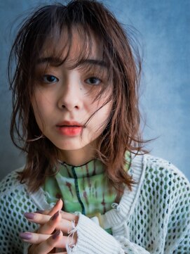 レターバイノベル(letter by novel) カジュアルパーマ×ミディアムボブ