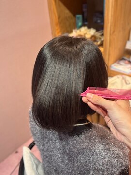 ベルタバイメルク(belta by merc.) 朝が楽ちん髪質改善1.6黒髪オリーブグレー