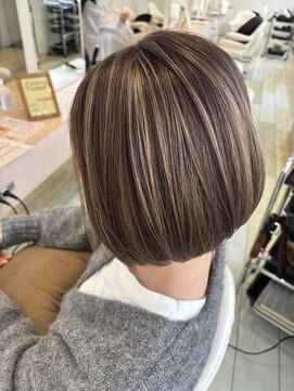 ヘアークラフト アニー 南郷18丁目店(HAIR CRAFT Annie) 矯正×ハイライト