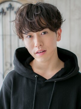 トニーアンドガイ メン 与野駅前店(TONI&GUY MEN) 学生カジュアル無造作カルマパーマツーブロックマッシュk与野