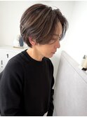 大人クールショート白髪ぼかし【suiw】昭和町/天王寺/阿倍野