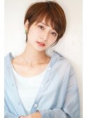 ショートヘア☆簡単スタイリング◎大人かわいい /横浜髪質改善