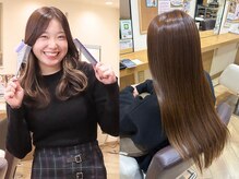 【スタイリスト mizuki】カラーや髪質改善、縮毛矯正を組み合わせ、扱いやすく美しい髪へ導くのが得意◎