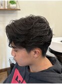 強めフェザーパーマ