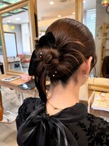 アリュー(allu) リボンシニヨン