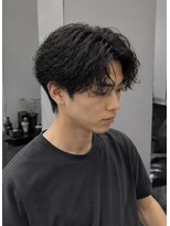 ニュイメン 茨木店(nui MEN)&nbsp;波巻きツイストスパイラル/リバースセンターパート/茨木