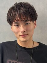 ソウル 福山駅前店(SOUL.)&nbsp;メンズパーマ ツーブロック 刈り上げ ナチュラルパーマ 20代
