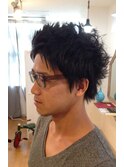 黒髪メンズショート！