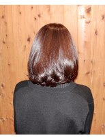 ヘアーメイク ダンス(hair make DANCE)&nbsp;冬に暖色系のツヤ感☆パールモーブ☆