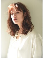 ユノ(juno)&nbsp;【juno】Trendおしゃれウェーブパーマ★オレンジベージュ