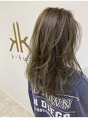 《K-two栄/矢場町/久屋大通》オリーブベージュ×ハイライト